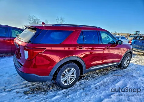 2020 Ford Explorer Xlt from USA, damaged, VIN 1FMSK8DH2LGC19082